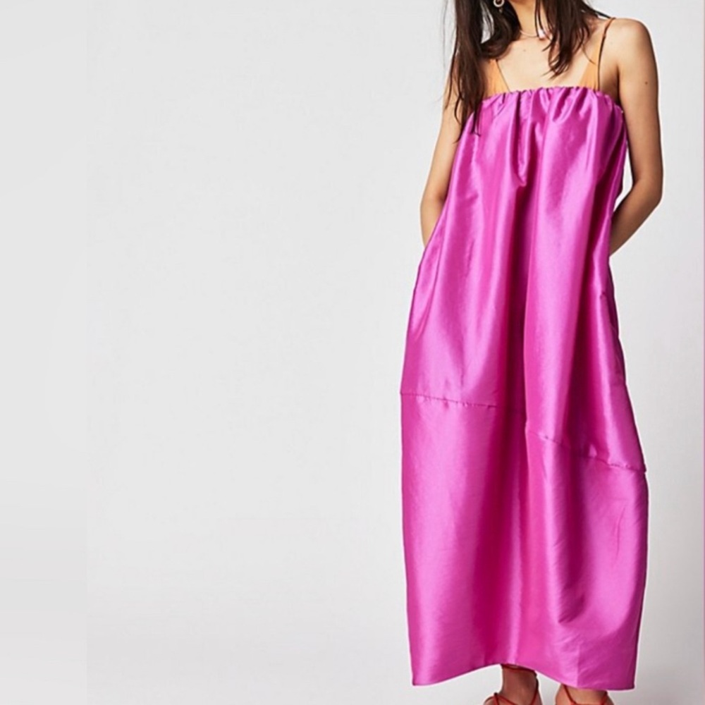 Free People Billowy Emma Maxi Dress, Size Medium